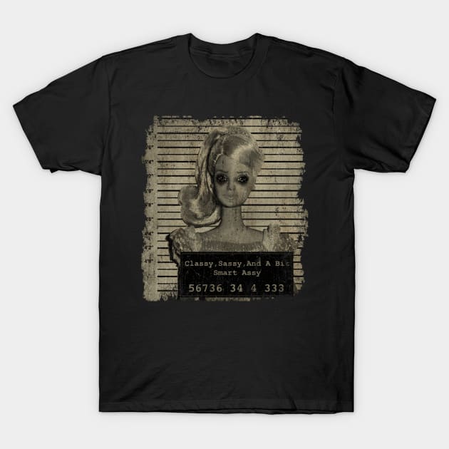 Barbie Mugshot - Classy T-Shirt by CANDY MARKET